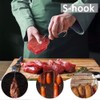 ACONDE S-Hook, S-Shaped Meat Hook, for Hanging Meat Hooks from