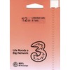 Three UK Prepaid Europe SIM with up to 12GB data for 42 countries for 30 days