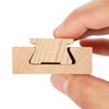 LANIAKEA 6PCS Wood Drawer Slide 16 Inches Wooden Drawer Slides