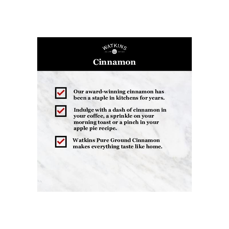 Watkins Organic Cinnamon Sticks, 1.2 Ounce, 3 Count