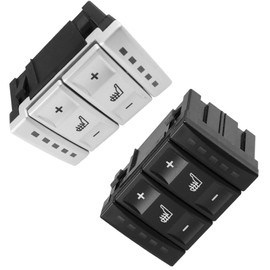 Baceyong Electric Seat Heated Switch Heating Switch,Car Seat Heating Button Switch, Car Seat Heating Button Control Switch Dual Switch,6M2T19K314AC, BS7T19K314AB, 6M2T-19K314-AC, BS7T-19K314-AB