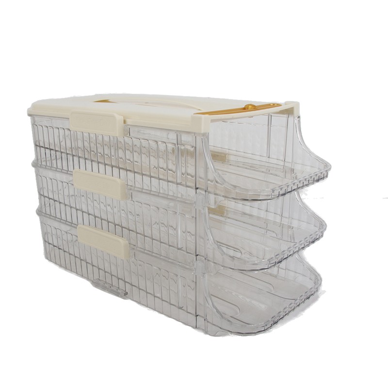 Egg Storage Box Time Record Automatic Egg Rolling Egg Organizer