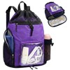 YUHAN PRETTY Mesh Beach Backpack Sandproof Waterproof Drawstring Backpack with
