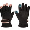 CINECE Outdoor Gloves, Cold Protection, Waterproof, Smartphone Compatible, Fleece Lined,