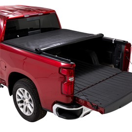 TACTIK Roll-Up Soft Vinyl Truck Bed Tonneau Cover - Fits Chevy Colorado & GMC Canyon 2015-2023 with 6' Short Bed