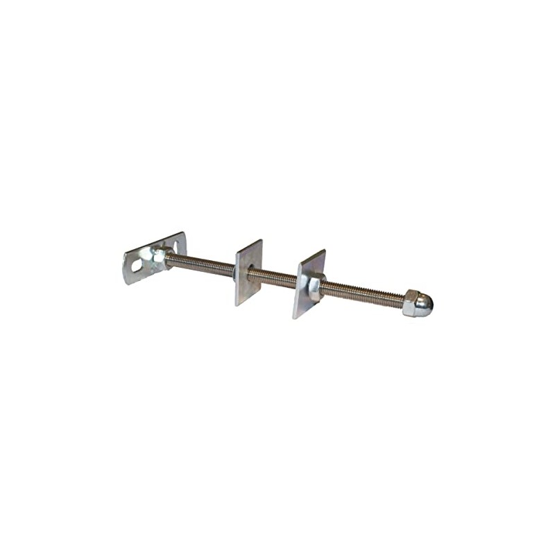 Cast Iron Radiator Stay/Bracket/Tie/Retainer/Fixing White (Threaded Fixing) (Back Plate Fixing)