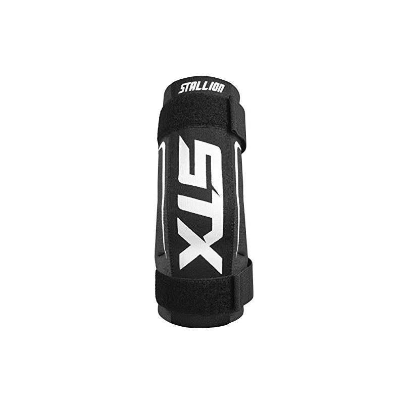 STX Lacrosse Stallion 50 Almohadillas para Brazo Juvenil, Negro, pequeño