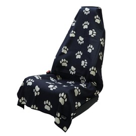 Sprints - Toalla atlética para correr, tamaño completo, funda para asiento de coche, microfibra de rendimiento (impresiones de patas y PR)