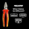MEGAPRO® DEFENDER Pliers | Combination | 1000V VDE Certified |