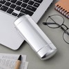 CLISPEED Slim Hard Shell Eyeglasses Case, Aluminum Metal Sunglasses Organizer