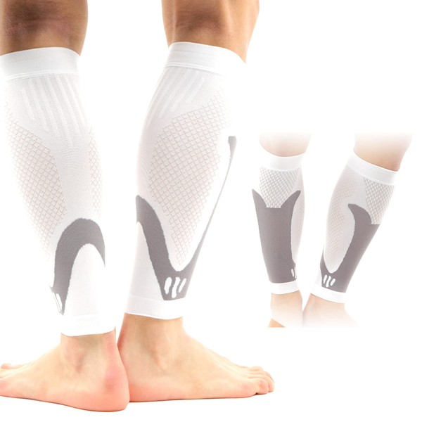 Calf Supporter, 3-Level Compression Support, Running, Jogging, Cycling, Outdoor, Protection,