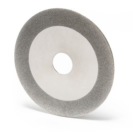Diamond Grinding Wheel, 100 mm/20 mm, for Saw Blade Sharpener, Wedge-Shaped for Smaller Saw Teeth
