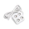 Aigostar Socket Strip 4-Way Table Socket Child Lock 1.5 m