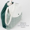 Esembly Day Bag, Wet & Dry Storage - Verdant Gingham
