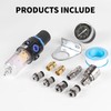 SWAWIS Pressure Regulator Compressed Air Water Separator Compressed Air 1/4