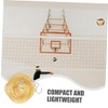 GRIRIW 2Pcs Volleyball Net Measure Chain Equipment for Accurate Volleyball