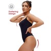 NANJI Spaghetti Straps Bodysuit for Women - Slim Fit Scoop