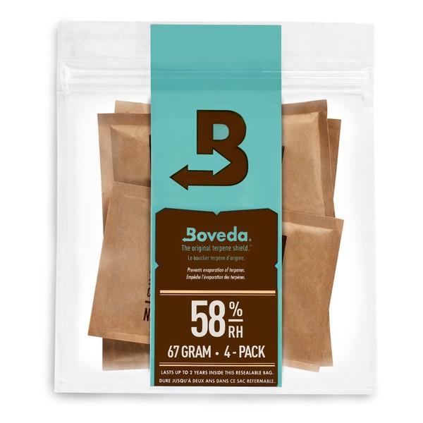 Boveda 58% Two-Way Humidity Control Packs For Storing 1 lb