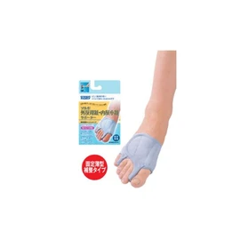 sorubo Bunions, Within A Small 趾 Supporter (Fixed Low Profile Mesh Type), Small (21.5 ~ 23.0 cm) Right), for Silver Gray