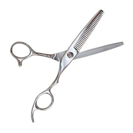 BambooMN 6" Japanese Stainless Steel Precision Static Thinning Beauty Barber Salon Hair Scissors Shears, 2 Pieces