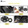 TangMiGe 4-Pack Wheel Skins Compatible with Toyota Tundra 2007-2021, 18