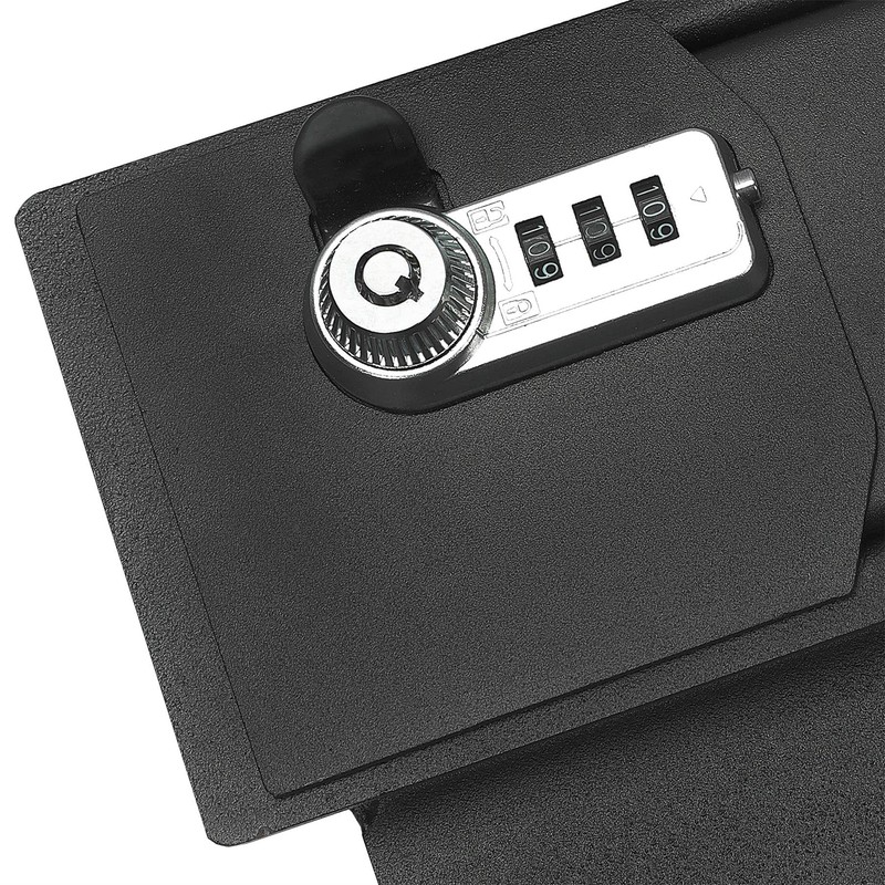 Storage Box Center Console Gun Safe Compatible with 2009-2014 Ford