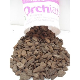Orchiata New Zealand Pinus Radiata Bark - Ex Large Chips (1") 1 Gallon Bag
