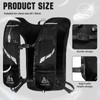 VHUTOU 5L Running Backpack, Trail Backpack, Hydration Vest with 10