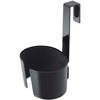 Yamazaki (山崎実業) Dryer Holder Black Approx. W10 x D12 x