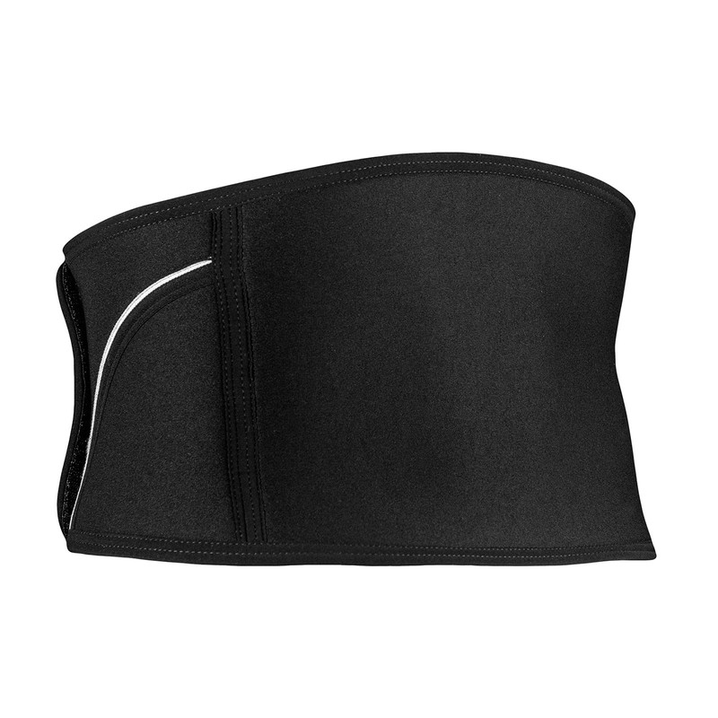 Rehband Back Brace Black, Back Support Belt Made of 5