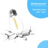 Jslinter S14 5000K Daylight Outdoor String Lights Bulbs Replacement, Shatterproof