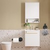 Jeasor 4-Pieces Industrial Pipe Bathroom Towel Ring Kit DIY Wall