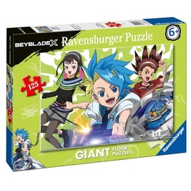 Ravensburger Puzzle: Beyblade, Puzzles for Children from 6 Years, 125 Pieces, Gifts for Children 6 Years, 70 x 50 cm
