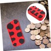 DOITOOL Creative Coin Holder Storage Box Portable Coin Storage Case