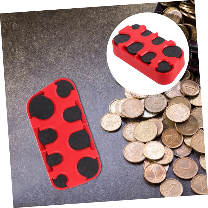 DOITOOL Creative Coin Holder Storage Box Portable Coin Storage Case
