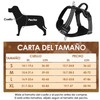 SlowTon Arnés de Perros Grande Mediano Pequeño, Ajustable Anti Tirones