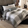 Vianney Jgo De Edredon Mat Xl / Qs Gales Gris