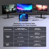 USB C to 3 HDMI Adapter with PD 100W/USB3.0, 4K@60Hz