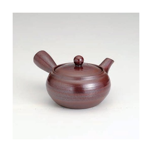 Tokyo Matcha Selection - Banko-yaki Kyusu teapot - Iron-style glaze