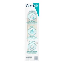 Cerave Limpiador Facial, Mascarilla Y Tratamiento 118 Ml.
