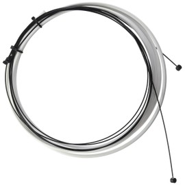 Clarks Zero-G Road Brake Cable Kit - White 1000m Front and 1700m Rear Teflon-Treated Wires with Lightweight Alloy Housing for Road Bikes