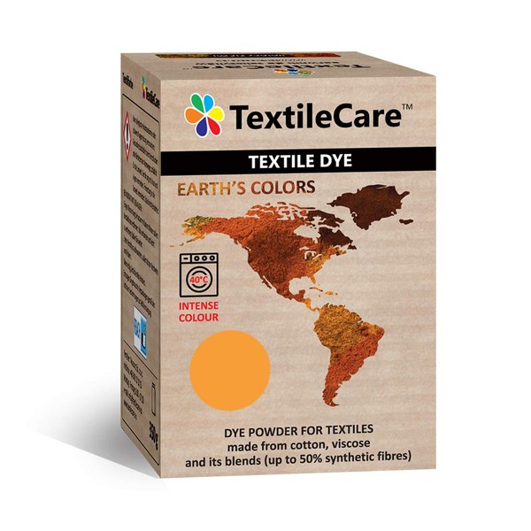 TextileCare Teinture textile pour vêtements et tissus, 350 g de teinture pour 600 g de vêtements, 14 couleurs (Mangue)