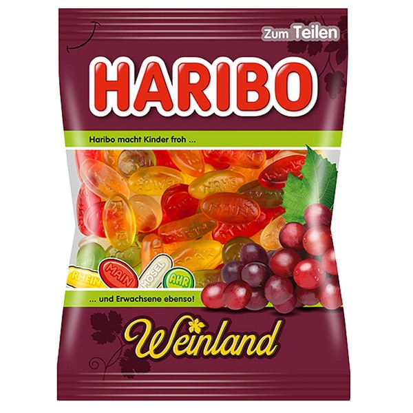 Haribo Weinland Gummi Candy 200g
