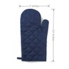 Anyi Oven Mitts Professional Heat Resistance Kitchen Cotton Oven Gloves