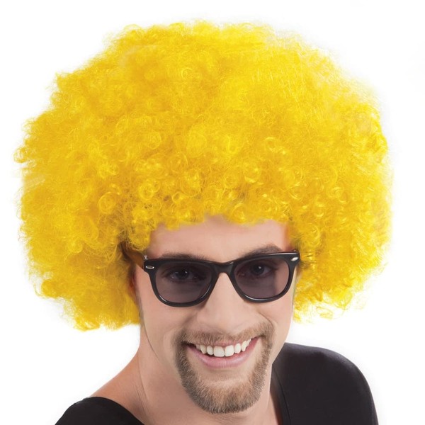 Boland 86017 Erwachsenenperücke "Afro", gelb, One Size