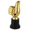 Veemoon Thumbs Up Trophy Gold Finger Hand Trophy for Award