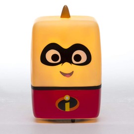 Sterno Home Glow Buddies DIS67JJ134 Incredibles2 Jack with Light-Up, Flickering Light, Color Changing & Character Voice 6" X 6.5"