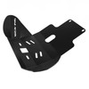 Black Front Skid Plate Engine Mud Guard Cover Compatible with