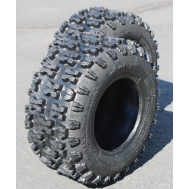 Antego 13x5.00-6 Non-Directional Snow Tires (Set of 2) - Tailored for Superior Winter Grip