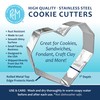 R&M Ark Cookie Cutter Stainless Steel 3.75"